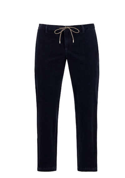 ALBERTO Slim Fit Cord Hose JUMP Dusty nachtblau preisreduziert