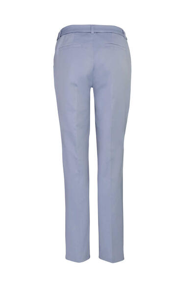 Produktbild fr 'BETTY BARCLAY Hose Reiverschluss Grtel hellblau'
