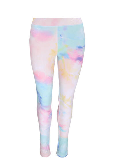 BOSS Legging C_ELLIDE Gummibund Label Pride Muster wei