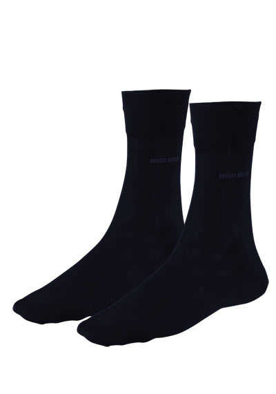 BOSS Socken GEORGE RS mercerisierte Baumwolle schwarz