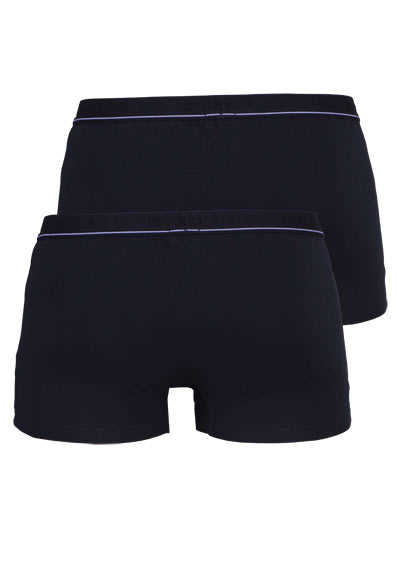 BUGATTI Pants breiter Gummibund Single Jersey Doppelpack schwarz
