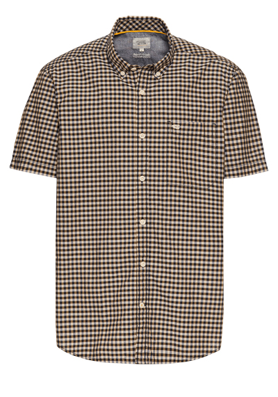 Produktbild für 'CAMEL ACTIVE Hemd Halbarm Button Down Kragen Karo blau'