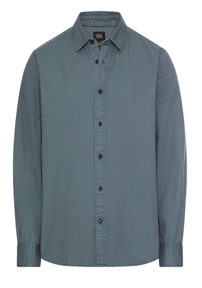 Produktbild f&uuml;r 'CAMEL ACTIVE Hemd Langarm New Kent Kragen Garment Dye rauchblau'