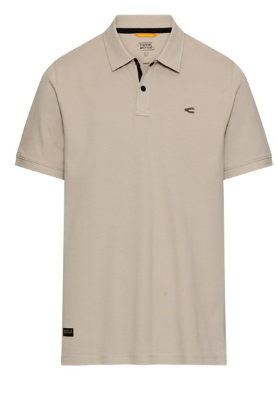 Produktbild f&uuml;r 'CAMEL ACTIVE Performance Polo Halbarm gekn�pfter Polokragen Pique haut'