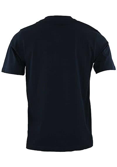 CASAMODA T-Shirt mit Rundhals reine Baumwolle navy