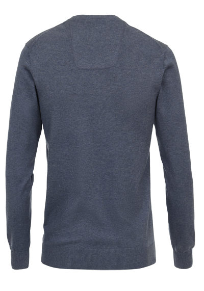 Produktbild f�r 'CASAMODA Pullover Langarm V-Ausschnitt Strick rauchblau'