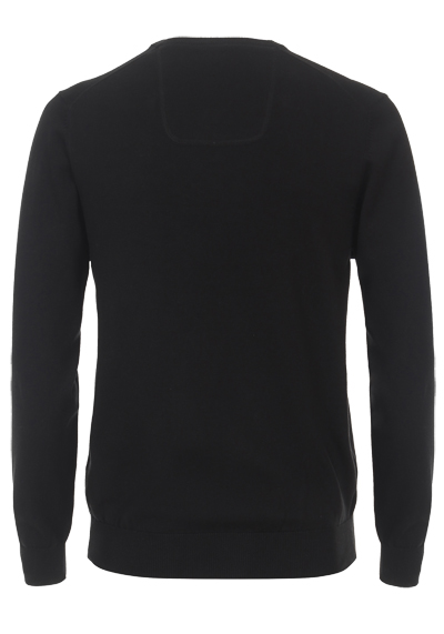 Produktbild f�r 'CASAMODA Pullover Langarm V-Ausschnitt Strick schwarz'