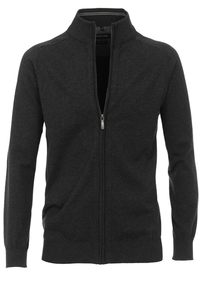 CASAMODA Cardigan Langarm mit Rei�verschluss anthrazit preisreduziert