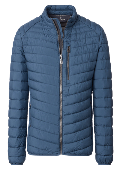 Produktbild f�r 'CASAMODA Steppjacke Langarm Stehkragen Rei�verschluss dunkelblau'