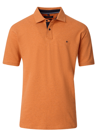 CASAMODA Poloshirt Halbarm Polokragen geknpft manderine
