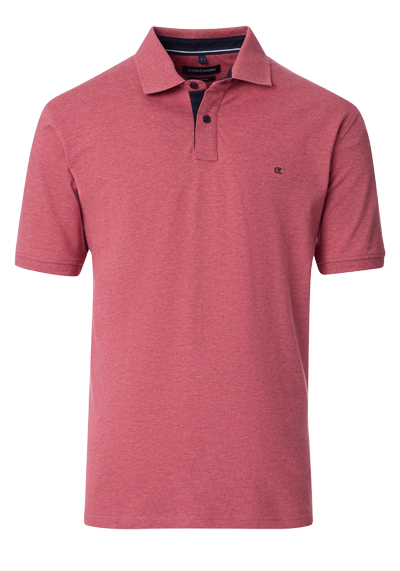 CASAMODA Poloshirt Halbarm Polokragen geknpft altrosa