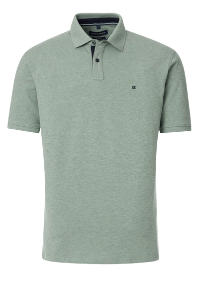 CASAMODA Poloshirt Halbarm Polokragen geknpft grn