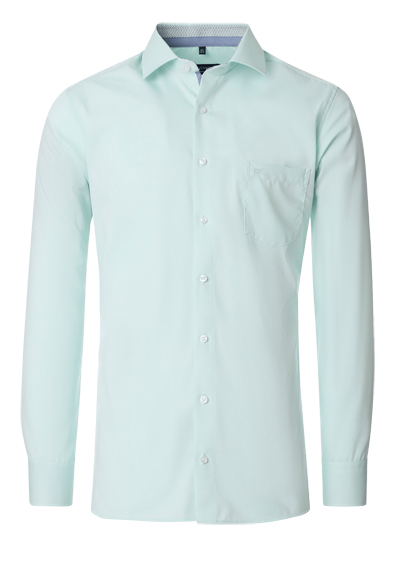 CASAMODA Modern Fit Hemd Langarm New Kent Kragen mint