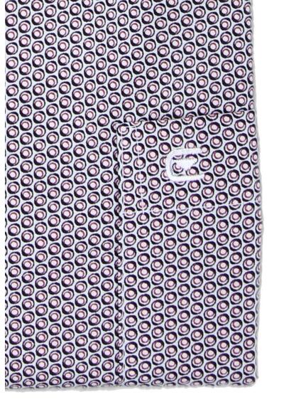 Produktbild fr 'CASAMODA Modern Fit Hemd Langarm New Kent Kragen Muster rot'