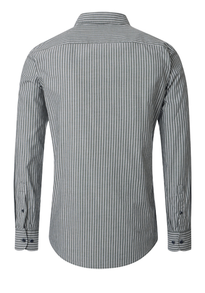Produktbild f�r 'CASAMODA Comfort Fit Hemd Langarm New Kent Kragen Streifen gr�n'