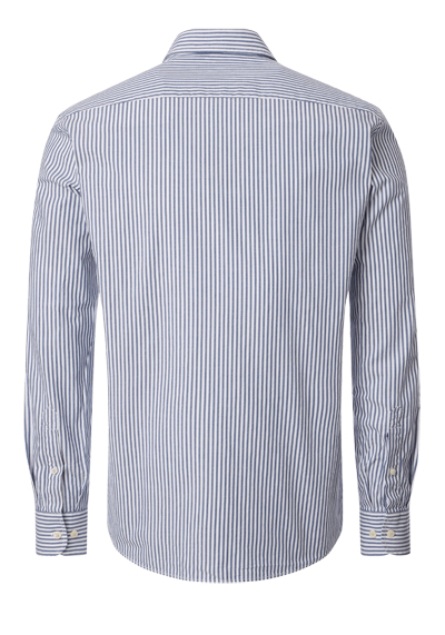 Produktbild f�r 'CASAMODA Casual Fit Hemd Langarm Button Down Kragen Streifen blau'