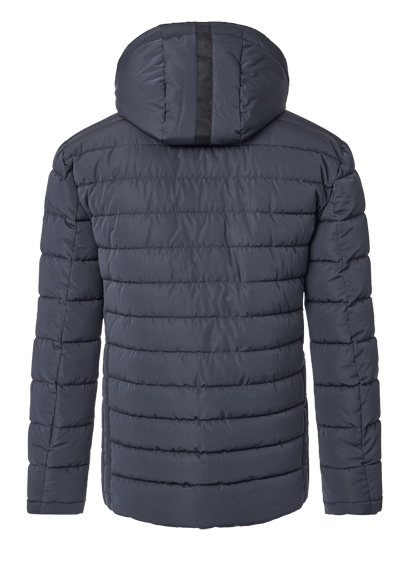 Produktbild f�r 'CASAMODA Steppjacke Langarm mit Kapuze Rei�verschluss nachtblau'