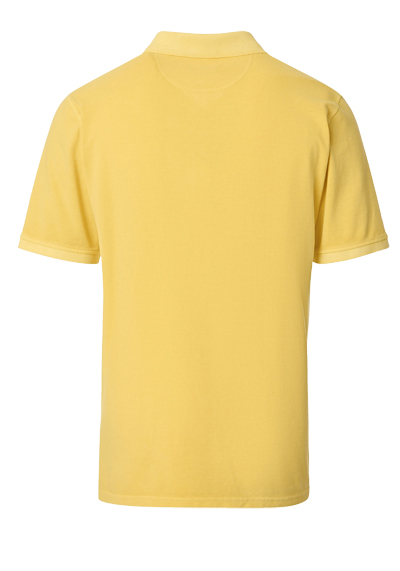 Produktbild f�r 'CASAMODA Poloshirt Halbarm Polokragen Pique gelb'