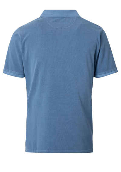 Produktbild f�r 'CASAMODA Poloshirt Halbarm Polokragen Pique hellblau'