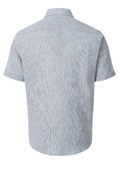Produktbild f�r 'CASAMODA Casual Fit Hemd Halbarm New Kent Kragen Streifen blau'