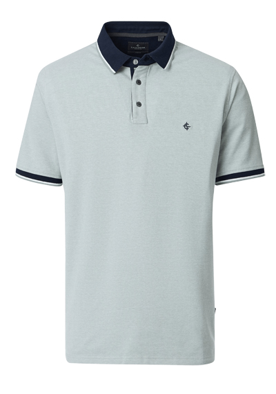 CASAMODA Poloshirt Halbarm Polokragen Pique jade preisreduziert
