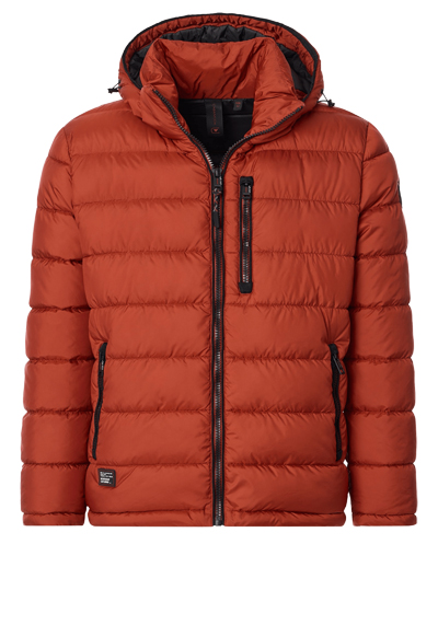 CASAMODA Steppjacke Langarm Reiverschluss terracotta preisreduziert