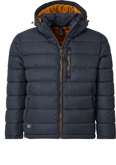 CASAMODA Steppjacke Langarm Reiverschluss nachtblau preisreduziert