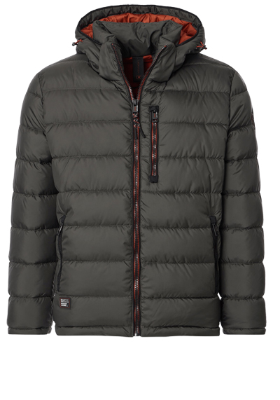 CASAMODA Steppjacke Langarm Reiverschluss oliv preisreduziert
