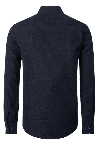Produktbild f�r 'CASAMODA Casual Fit Hemd Langarm Button Down Kragen Flanell nachtblau'