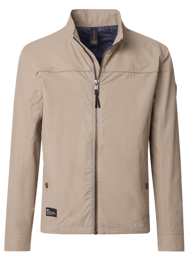 Produktbild für 'CASAMODA Baumwolljacke Langarm mit Reiverschluss beige'