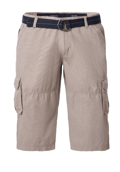 Produktbild für 'CASAMODA Bermuda Short Cargo 3/4 Baumwolle beige'