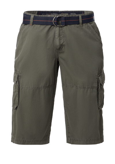 Produktbild für 'CASAMODA Bermuda Short Cargo 3/4 Baumwolle oliv'