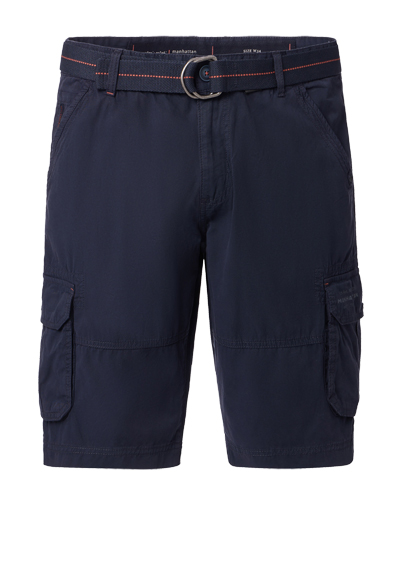 Produktbild für 'CASAMODA Bermuda Short Cargo Baumwolle nachtblau'