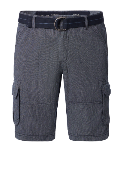 Produktbild für 'CASAMODA Bermuda Short Cargo Baumwolle navy'