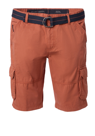 Produktbild für 'CASAMODA Bermuda Short Cargo Baumwolle orange'
