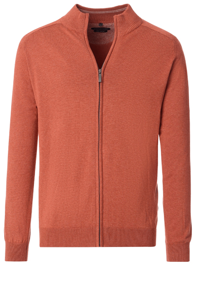 Produktbild für 'CASAMODA Cardigan Langarm mit Reiverschluss bronze'
