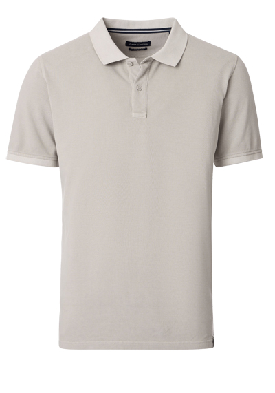 Produktbild f&uuml;r 'CASAMODA Poloshirt Halbarm Polokragen Pique beige'