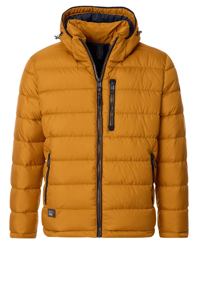 Produktbild für 'CASAMODA Steppjacke Langarm Reiverschluss senfgelb'