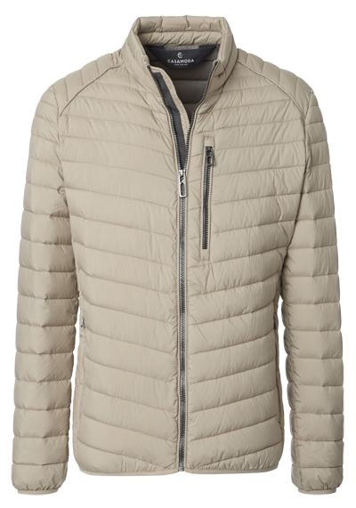 Produktbild f&uuml;r 'CASAMODA Steppjacke Langarm Stehkragen Rei�verschluss beige'