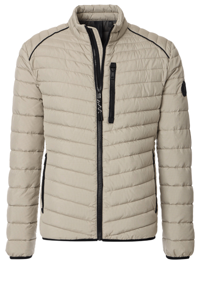 Produktbild für 'CASAMODA Steppjacke Langarm Stehkragen Reiverschluss beige'