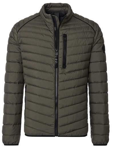 Produktbild für 'CASAMODA Steppjacke Langarm Stehkragen Reiverschluss moos'