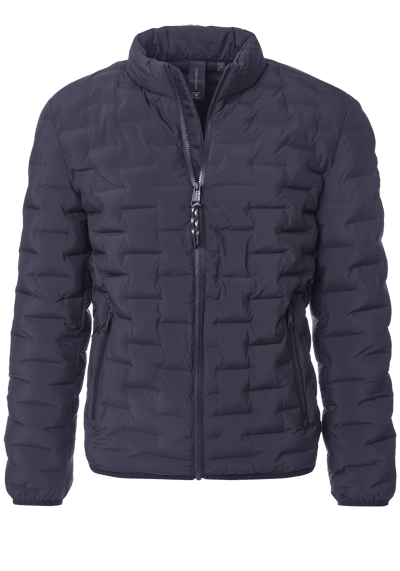 CASAMODA Steppjacke Langarm mit Reiverschluss nachtblau