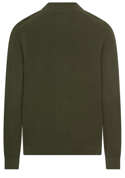 Produktbild f�r 'CAMEL ACTIVE Cardigan Langarm Rei�verschluss Strick oliv'