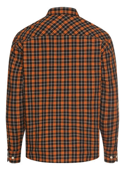 Produktbild f�r 'CAMEL ACTIVE Hemd Langarm Button Down Kragen Karo blau'