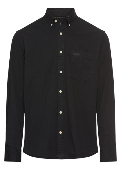 Produktbild f�r 'CAMEL ACTIVE Hemd Langarm Button Down Kragen Stretch Garment Dye anthrazit'