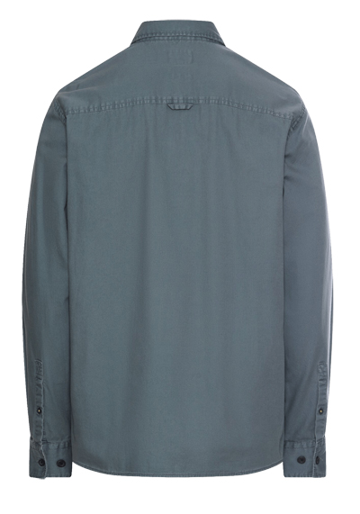 Produktbild f�r 'CAMEL ACTIVE Hemd Langarm New Kent Kragen Garment Dye rauchblau'