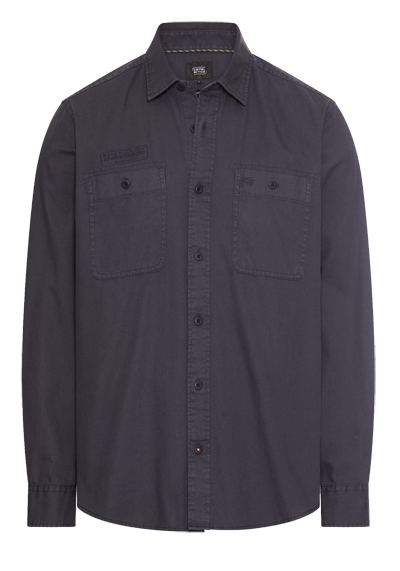 Produktbild f�r 'CAMEL ACTIVE Hemd Langarm New Kent Kragen Garment Dye anthrazit'