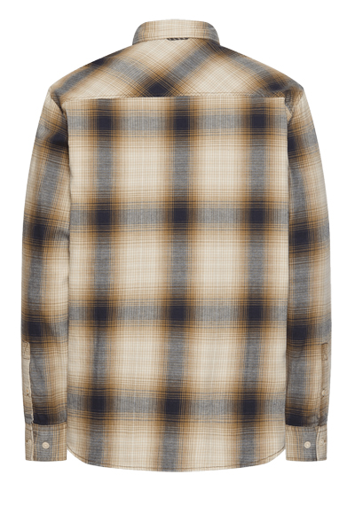 Produktbild f�r 'CAMEL ACTIVE Hemd Langarm New Kent Kragen Flanelll Karo blau'