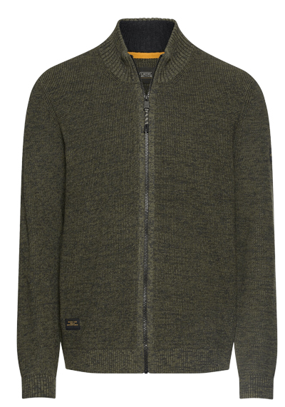 Produktbild f�r 'CAMEL ACTIVE Strickjacke Langarm Strick oliv'
