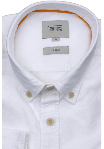 Produktbild fr 'CAMEL ACTIVE Regular Fit Hemd Langarm Button Down Kragen wei'